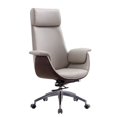 thumbnail image 4 of European-style Leather Backrest Office Chairs Home Swivel Computer Chair Office Furniture Lift Armchair Boss Office Game Chair L My Lux Decor Round, 4 of 28