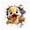 Style 4, variant on Threns Cute Animal Pattern Toilet Sticker Waterproof Cat/Dog/Fox/Duck Style Bathroom Wall Sticker Background Decoration for Room Bathroom Toilet Lid Car