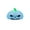 Blue, variant on Halloween Pumpkin Squishy Toys - Light Up Puffer Ball Stress Relief Squeeze Toys, 6.7x5.1 Inch Glow in The Dark Fidget Toys, Halloween Party Favors Goodie Bag Fillers Gifts for Adults (1PC, Yellow)