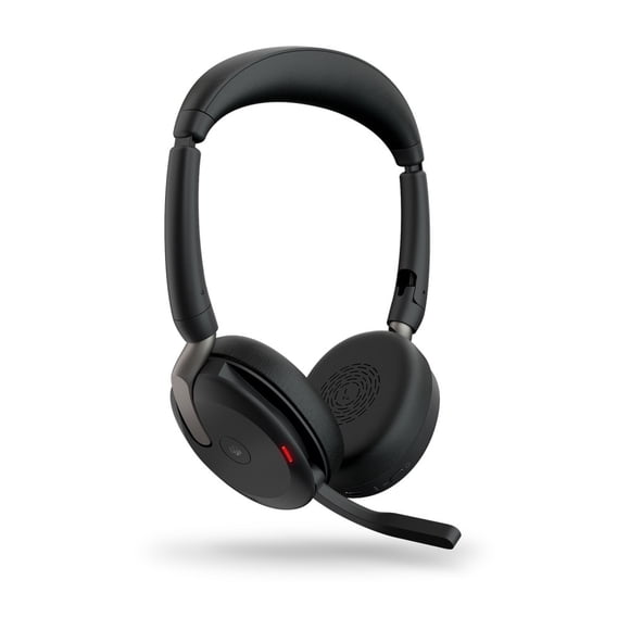 Jabra Auriculares Evolve2 65 Flex MS Stereo, Inalámbrico, Bluetooth, USB A/C, Negro