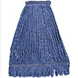 - KLEEN HANDLER HEAVY DUTY Commercial Universal Headband Blend Mop, Blue