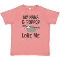 thumbnail image 3 of Inktastic Nana and Poppop Love Me Girls Toddler T-Shirt, 3 of 5