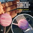 thumbnail image 2 of Cinta métrica Scoring Right, red de tenis de 150 cm de altura, color rosa, 2 of 8