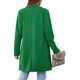 thumbnail image 2 of Blazer PRETTYGARDEN Mujer Manga Larga Solapas Bolsillos Verde Talle S, 2 of 8