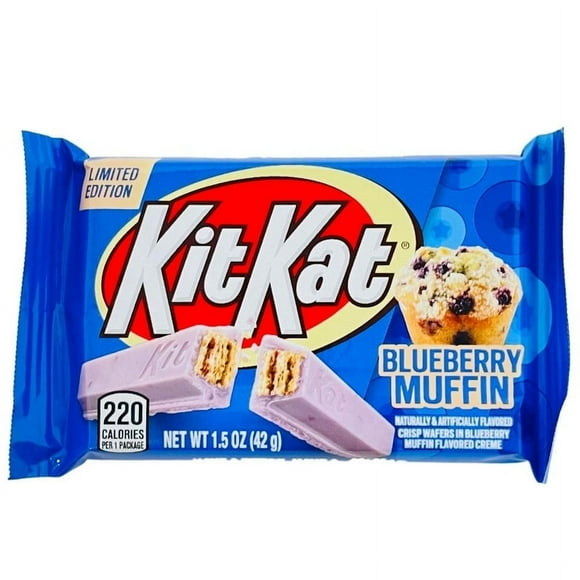 1 Barre - KIT KAT Gaufrette aux Muffins aux Bleuets