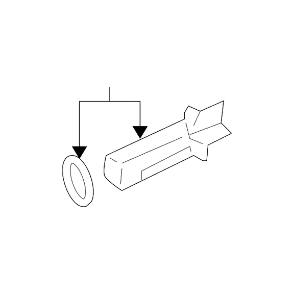 Genuine OE GM Mass Air Flow Sensor 15865791