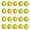 Yellow, variant on Herrnalise 20pcs Sponge Practice Golf Balls Golf Training Balls Garden Soft Foam Elastic Golf Balls for Indoor/Outdoor Golf Practice