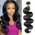thumbnail image 1 of Peluca de cabello humano Miminis 12A Body Wave, virgen brasileña, 35 cm, 1 of 6