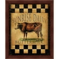 thumbnail image 3 of Great Art Now Farm Fresh Eggs & Sunrise Dairy by Beth Albert, 2 Piece Framed Art Set Each 9.25"W x 11.25"H, 3 of 3