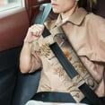 thumbnail image 2 of Neon Scientific Mushroom Car Seatbelt Cushion - Mastectomy Breast Cancer Heart Surgery Recovery Pillow (Aesthetic Fungi), 2 of 7