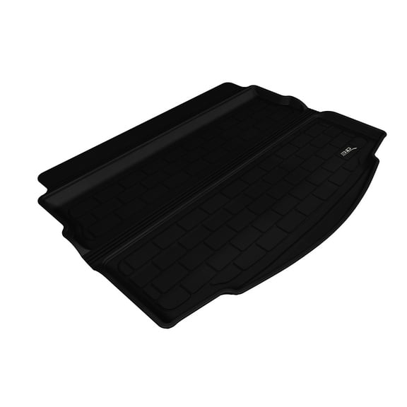 3D MAXpider M1VW0501309 Rubber Black Stowable Cargo Liner (Volkswagen Golf Lower Cargo Tray 2015-2018 Kagu)