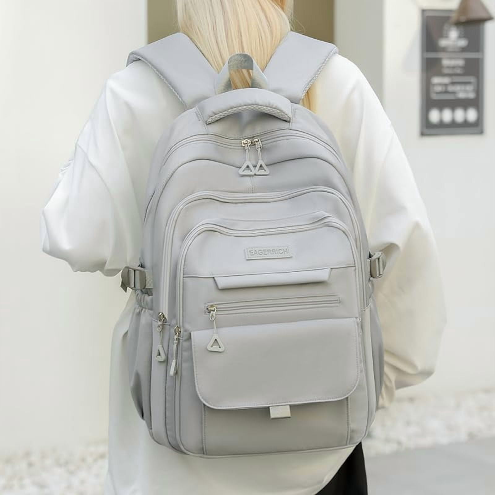 Cute Aesthetic Backpack Daypack for All Age Large Capacity Bags College Backpack Laptop Lightweight Bookbag Casual Travel Daypacks