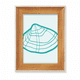 thumbnail image 1 of Marco de fotos de madera Unbranded Vida Marina Vieira Verde 18 x 13 cm, 1 of 4