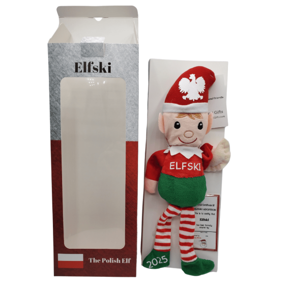 Elfski the Polish Elf Plush Doll Poland
