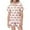 Light Pink, variant on Kids Kid Christmas Pajamas Set Printed Silk Pjs Short Sleeve 2 Piece Sleepwear Button-Down Christmas Outfit Girls Pajamas Size 8-9 Years