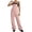 Pink, variant on ZACPNCV Womens Solid Color Cargo Overalls Adjustable Spaghetti Strap Straight Leg Jumpsuit with Pockets Casual Romper
