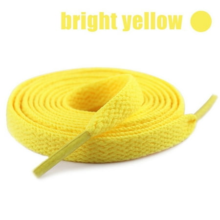 

Flat Color Shoelace 100cm Shoelace Football Shoes Training Shoes