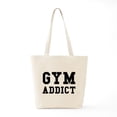 thumbnail image 6 of CafePress - GYM ADDICT Tote Bag - Unisex Canvas Tote Bag, Beige, 1-Piece, 6 of 7