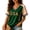 Dark Green, variant on USA 2026 Soccer Cup Fan Jersey for Women, V-Neck Short Sleeve T-Shirt with Vintage Floral & Gold Letter Print, Breathable Casual Sports Tee Pullover Top, 1 PC Hot Pink L