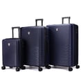 thumbnail image 1 of Tucci Italy Spettro Ensemble de Valises Rigides à Roulettes Pivotantes 3 Pcs, Extensible, Léger, Serrure Approuvée TSA, 20/28/30 Pouces, Bleu, 1 of 7