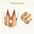 thumbnail image 5 of Unique Bargains 2 Pcs Makeup Sponge Stand Puff Rack Beauty Egg Holder Drying Stand Cosmetic Egg Holder Rose Gold Tone, 5 of 7
