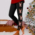 thumbnail image 4 of Christmas Leggings for Women 2025 Casual High Waisted Workout Yoga Pants Xmas Holiday Tights, 4 of 5