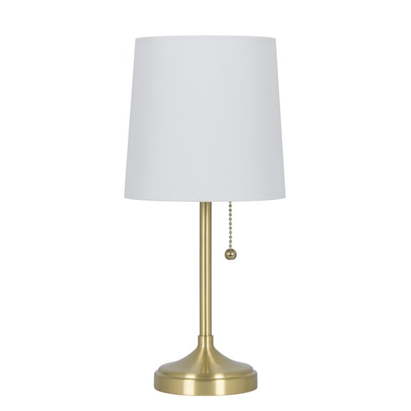 Mainstays Mini Gold Stick Table Lamp, 13.5" H
