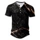 thumbnail image 4 of Camisas de Manga Larga para Hombres Mezcla de Polialgodón Sólido, Cuello Redondo Casual Botón Abajo Blusa para Invierno, Moda Y Uso Diario, 4 of 5