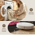 thumbnail image 5 of ODIKA Disc Music Note Groove Cd Shaped Round Shape Record Vinyl Vintage Playful Pet Friendly & Kids Safe Play for Playroom, Bedroom, Reading Nook, 5 of 7