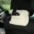 thumbnail image 3 of Kripyery Car Tissue Holder Plush Hanging Adjustable Strap Large Capacity Headrest Mounted Cartoon Bear Decor Automotive Napkin Case Box for Vehicle, 3 of 8