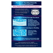 Pre-Seed Personal Lubricant, 40 Gram Tube with 9 Applicators (Pack of 2)