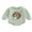 Green, variant on LMLYSoH Baby Girls Boys Sweatshirts Rompers Halloween Clothes Pumpkin Cow Pattern Crew Neck Long Sleeve Toddler Fall Bodysuits