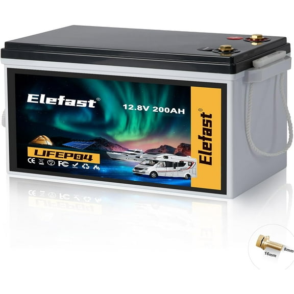 12v 200ah lifepo4 battery Built-in 200A BMS and Bluetooth,12v lithium battery with 2560Wh,20000  Deep Cycle battery Perfect for RV,Marine/Trolling Motors,solar,home Energy Storage