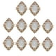 thumbnail image 2 of 20pcs Botón De Piedras De Cristal Flatback DIY Fabricación De Tarjetas Artesanía De Decoración, 2 of 9