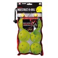 thumbnail image 1 of Franklin Sports Plastic Baseballs - Indestruct-A-Ball Plastic Batting Practice Baseballs - Plastic Training Balls - MLB Official Size - Yellow - 6 Pack, 1 of 8
