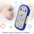 thumbnail image 2 of Juguetes Educativos Zulema Máquina de Sonido de Música Telefónica Azul, 2 of 6