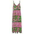 thumbnail image 6 of Pink & Green Fashions & Products Sleeveless Dress Loose Women's Dress Dresses Luxury Evening Dresses, 6 of 9