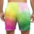 thumbnail image 4 of Nmnitkp Mens Swim Trunks Beach Shorts Quick Dry Hawaiian Swimming Shorts with Mesh Lining Swimwear Bathing Suit for Men Multicolor,5XL, 4 of 7