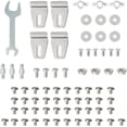 thumbnail image 4 of 2Pack Square Umbrella Shape Stand-up Pyramid Patio Heater Replacement Hardware, Bolt & Nut Set for Propane Outdoor Space Heaters, Reflector Shield Accessories, 4 of 5