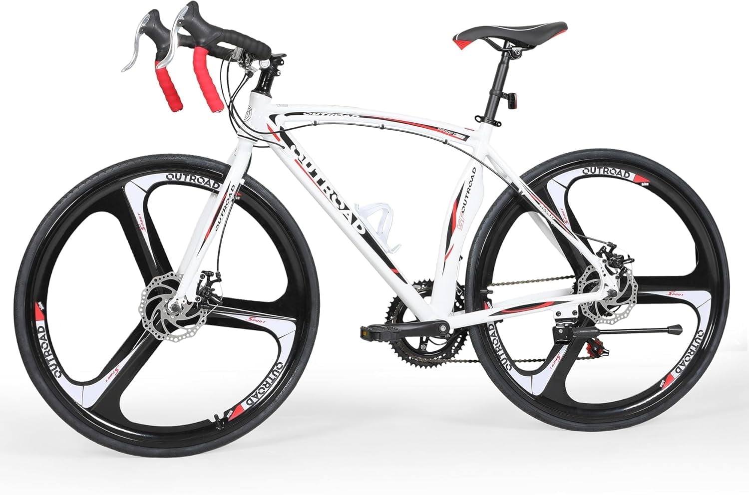 Eurobike XC550 Road Bike, 21 Speed, 700C Wheels, Steel Frame