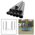 thumbnail image 4 of 12Pcs Trampoline Pole Foam Sleeves,Trampoline Padding Replacement,Trampoline Protective Sleeves Foam Tubing Black, 4 of 8