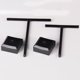 thumbnail image 1 of OULII 2Ud Organizador Negro Para Aretes Soporte En T Ideal Para Exhibir Joyas, 1 of 8