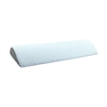 thumbnail image 4 of Almohada de cintura para cama, espuma viscoelástica, ergonómica, regalo, portátil, lavable, soporte de cintura Gris oscuro, 4 of 9