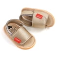 thumbnail image 6 of Uccdo Summer Infant Baby PU Leather Sandals Newborn Soft Sole Flats Shoes First Walkers 0-18M, 6 of 7