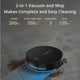 thumbnail image 3 of Robot Aspiradora Inteligente 360 Smart Life P7 Aspira y Trapea con Autocarga, 3 of 6