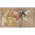 thumbnail image 1 of Ahgly Company Machine Washable Indoor Rectangle Traditional Brown Area Rugs, 7' x 10', 1 of 7