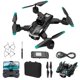 thumbnail image 1 of PAVEOS Drones con cámara para adultos, dron plegable con cámara HD 1080P, dron FPV para principiantes, control de gestos, evitación de obstáculos, modo sin cabeza, cuadricóptero RC con, 1 of 5