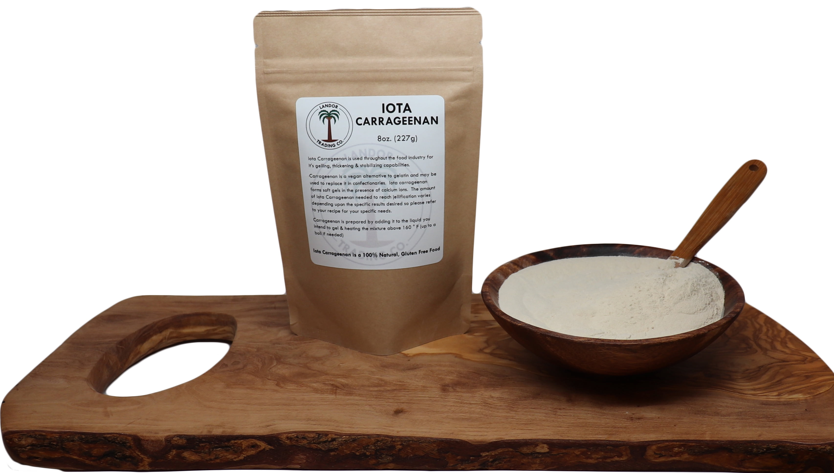 Iota Carrageenan 8 Ounces (227 Grams)