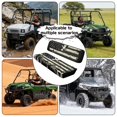 thumbnail image 4 of Yuyamidu Green American Flag UTV Seat Cover Soft Anti-Scratch Mule Bench Seat Cover Eagle UTV Seat Accessories Full Protection Compatible with Kawasaki Mule 3000 3010 3020, 4 of 7