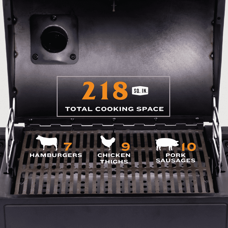 Oklahoma Joe's Rambler Portable Tabletop Steel Charcoal Grill, 218